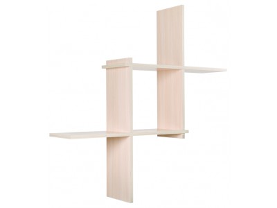 Полка Кубик-3 (Дуб беленый)