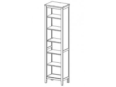 Стеллаж Мира 490 (белый)