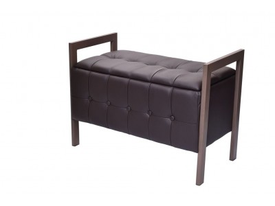 Пуф "Луго" (Леон) коричневый