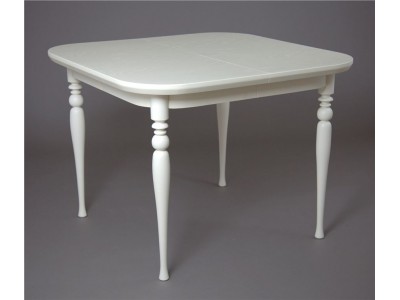 Стол обеденный Вальс-1000 (слоновая кость 9001)