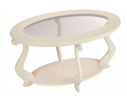 Стол журнальный "Виват С" (дуб шампань) Вис