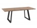 Стол раздвижной Loft Lux-160 (205)х90 Дуб велингтон/Чёрный