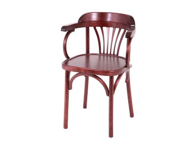 Стул Венский твердый (махагон)