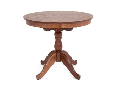 Стол обеденный Круглый-0090 (средний тон)