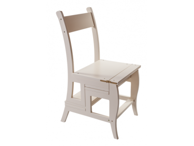 Стул-лестница трансформер (слоновая кость)