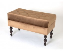 Банкетка Виктория (темный тон / 6 - шоколад)