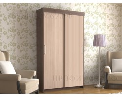 Шкаф-купе 2-створчатый 1.2 без зеркал