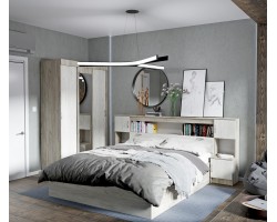 Спальня модульная Бася (дуб Крафт)