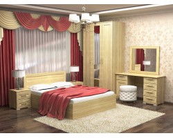 Спальня модульная Феникс компоновка 2 (дуб сонома)