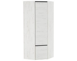 Шкаф угловой 2С Гретта Дуб Крафт белый – Антрацит