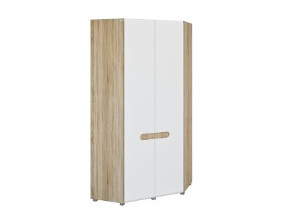 Шкаф угловой Леонардо МН-026-11 белое дерево